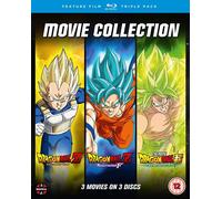 Dragon Ball Movie Trilogy (Battle Of Gods, Resurrection F , Broly) (Blu-ray)