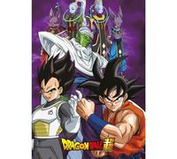 Dragon Ball Plaid Polaire DBZ - Tous Les personnages - Violet,