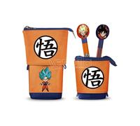 Karactermania Dragon Ball Super-Astuccio Cute + 2 Penne Gel Cancellabili, Arancione, 11,5 x 17 cm