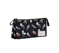 Dragon Ball SD-Astuccio Triplo HS, Nero, 23 x 11 cm