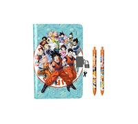 Dragon Ball-Set Regalo Diario e Penne, Scatola Regalo Set di Scrittura, Diario c