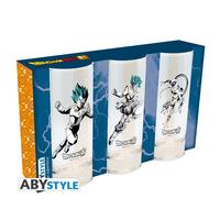 DRAGON BALL SUPER - 3 glass set