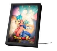 Grupo Erik: Quadro LED Dragon Ball Super Lamina decorativa Illuminata per cameretta ragazza, stanza bambine/Decorazione DragonBall Ufficiale
