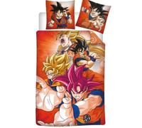 Dragon Ball Super Goku Duvet Cover Set 140x200 cm Polyester