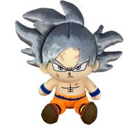 Dragon Ball Super - Goku Ultra Instinct Seduto Peluche 7 " Great Eastern