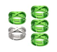 Dragon Ball Super - Set di 5 anelli regolabili