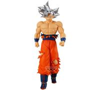 Banpresto BP29520P Action Figure Goku Ultra Instinct Dragon Ball Super, Solid Edge Works 20 cm, multicolore, statuetta da collezione, ideale per i fan degli anime