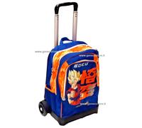 Dragon ball super Trolley zaino scuola carrello staccabile