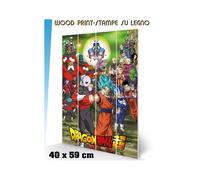 DRAGON BALL TOURNAMENT WOOD PRINT STAMPA SU LEGNO PYRAMID INTERNATIONAL