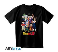 DRAGON BALL - Tshirt unisex black - DBZ/ Goku's group