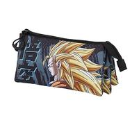 Dragon Ball Warrior-Astuccio Triplo FAN 2.0, Multicolore, 23 x 11 cm