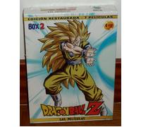 DRAGON BALL Z BOX 2 LE FILM 4 DVD RESTAURATI NUOVO MANGA (SENZA APRIRE) R2