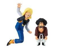 Dragon Ball Z Match Makers: Android 18 & Mr. Satan 11cm