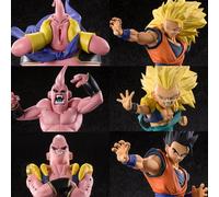 Dragon Ball Z MATCH MAKERS Son Goku Son Gohan Gotenks VS Majin Bu Figure Set