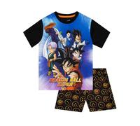 Dragon Ball Z Pigiama Goku Pigiama Bambino | Pigiama Anime Dragon Ball | Pigiama Ragazzo Estivo | Nero 8-9 Anni