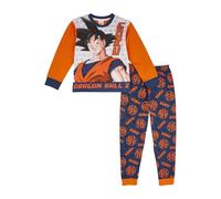Dragon Ball Z Pigiama per ragazzi, Goku Pjs per ragazzi, merchandising anime, abbigliamento ufficiale, Arancione, 7-8 Years