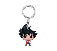 Dragon Ball Z Portachiavi Funko Pop Vinile Figura Goku Con Onda Energetica 4 cm