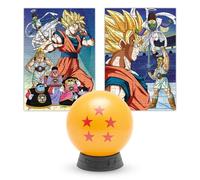Puzzle Dragon Ball Z - Sfera del Drago 5 Stelle | 7 Sfere del Drago Shenron, Puzzle da Collezione Dragon Ball, 18 x 26 cm + Sfera 10 x 10 cm, Dragon Ball gadget
