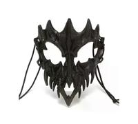 (Dragon Black) Anime Skull Face Cosplay Mask Horror Game Y2k Accessori Set per adulti e bambini Nuovi