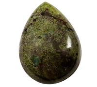 Dragon Blood Jasper Pera Cabochon naturale sciolto gemma 50.2Cts Qt83-B09HMH7XMRNAMZ, Small, Pietra preziosa