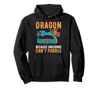 Dragon Boat perché gli unicorni non possono pagaiare Felpa con Cappuccio