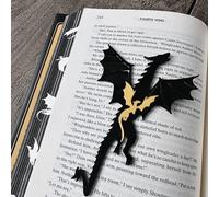 Dragon Bookmark - 6,89 * 2,59 Pollici PLA Con Fascino Drago | Regalo Amante Del Romanzo Di Fantasia, Supporto Per Pagine Vintage, Per Gli Entusiasti Perr Uomini E Donne