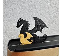 Dragon Bookmark - 6,89 * 2,59 Pollici PLA Con Fascino Drago | Regalo Amante Del Romanzo Di Fantasia, Supporto Per Pagine Vintage, Per Gli Entusiasti Perr Uomini E Donne