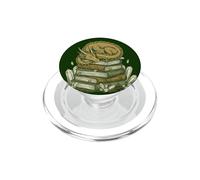 Dragon Books Reading Fantasy Book Lover Magic Library PopSockets PopGrip per MagSafe
