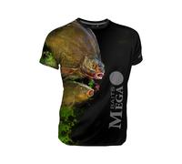 Dragon Breathable T-shirt Megabaits Bream/Tench Black M-XXL Modern cut