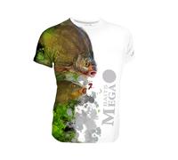 Dragon Breathable T-shirt Megabaits Bream/Tench White M-XXL Modern cut