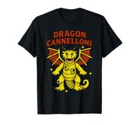 Dragon Cannelloni - Divertente Meme gergale Italiano Brainrot Pasta Maglietta