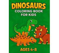 DRAGON COLORING BOOK For Kids Ages 4-8: Fun and Easy Coloring Pages With Cute Baby Dragons