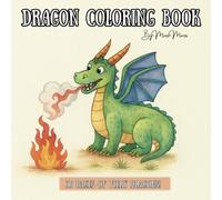 Dragon Coloring Book: Simple, relaxing, and background free!