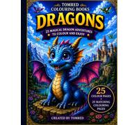 Dragon Colouring Book: Tomred Publishing