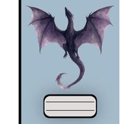 Dragon Composition Notebook: College Ruled Notebook | 110 Lined Pages | 7.5 x 9.25 in | Fantasy Dragon Journal for School, Work, Notes, Writing & Journaling