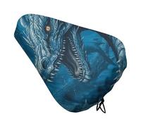 Dragon Cool Blue - Coprisella per bicicletta, impermeabile, antipolvere, morbido, con coulisse, per uomini e donne