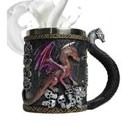 Dragon Cup, Design unico Motif Dragon Dragon Coffee Cup - 3d Dragon Cup | tavolo da tavolo decorazione festa tavolo 420ml latte caffè con tazza medievale