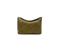 Dragon Diffusion, ,Bags ,Donna ,Verde ,ONE SIZE Santa Marta Diagonal Weave Flap 3.5mm