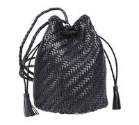 Dragon Diffusion - Borsa a secchiello con coulisse intrecciata - - Bags - Donna - Blu - ONE SIZE