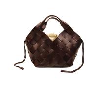 Dragon Diffusion - Borsa con Strisce Diagonali da 4 cm - - Bags - Donna - Marrone - ONE SIZE