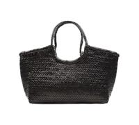 Dragon Diffusion - Borsa in pelle nera intrecciata a mano - - Bags - Donna - Nero - ONE SIZE
