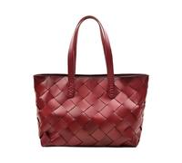 Dragon Diffusion - Elegante Borsa a Tracolla con Design Intrecciato - - Bags - Donna - Rosso - ONE SIZE