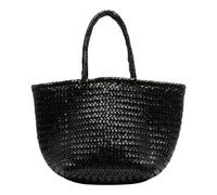 Dragon Diffusion - Grace Handwoven Basket Small Tote Bag - - Bags - Donna - Nero - ONE SIZE