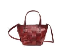 Dragon Diffusion - Mini Cestino Borsa con Design Intrecciato - - Bags - Donna - Rosso - ONE SIZE