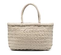 Dragon Diffusion - Mini Flat Gora Basket - - Bags - Donna - Beige - ONE SIZE