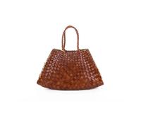 Dragon Diffusion - Santa Croce Small Tote - - Bags - Donna - Marrone - ONE SIZE