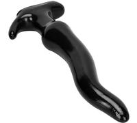 Dragon Dildo Nero 23 cm ⌀ 1,8-4 cm - Dildo Anale Fantasy per Uomini e Donne Plug Prostatico 234 g | FOPS A129S