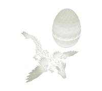 Dragon Easter Eggs, animali stampati in 3D | Ornamenti di draghi stampati in 3D per bambini,Azione articolata creativa Stret Relief Toys a 360 gradi Stuffi di Pasqua sicuri rotabili per feste di compl