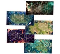 Dragon Eclipse Arena PLAYMATS - Tappetini in neoprene double-face per battaglie tattiche, 560 x 280 mm, tappetini da gioco per Mystlings Arena, realizzati da Awaken Realms