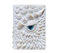 Dragon Eye Notebook - Embossed Decorative Notebook | D Dragon Eye Embossed Journal | Dragon Eye Notebook | Embossed Writing Journal For Dragon Lovers | Hardcover Travel Notepad | Decorative Ornaments